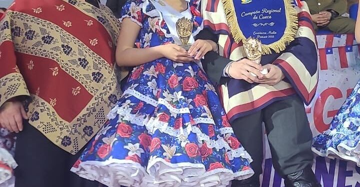 Estudiantes de Punilla Cordillera se coronan campeones en Regional de Cueca Escolar