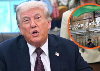 Donald Trump, anunció una demanda por difamación y calumnia  contra el diario The New York Times