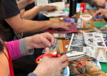 Proyecto Caleidoscópica se activa en la Pinacoteca UdeC con enfoque en mediación artística