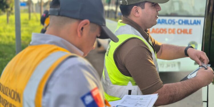 PLAN DE 18 A 18: MÁS DE 34 MIL CONDUCTORES FUERON FISCALIZADOS POR LOS EQUIPOS DE MTT Y CARABINEROS