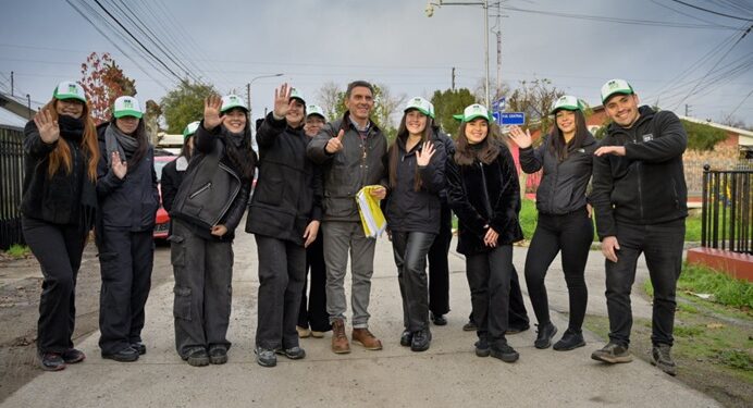 Municipio y ReSimple completan en un cien por ciento la entrega de sacos para reciclaje en Chillán