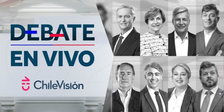 Primer cara a cara de los ocho candidatos presidenciales, ocurrido anoche en los estudios de Chilevisión