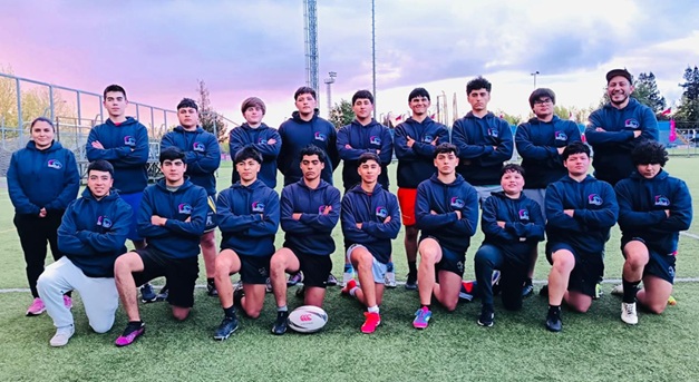 Selección municipal de rugby de Chillán logró el cuarto lugar en Torneo Interregional Trinity 2025