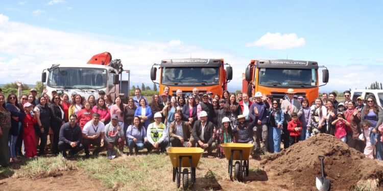 54 familias Coihueco inician una “Nueva Vida” con la construcción de sus viviendas