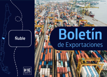En agosto de 2025, las exportaciones de la Región de Ñuble disminuyeron 44,2% interanualmente.