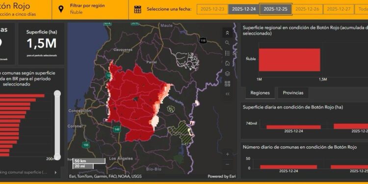 GABINETE DEL AGRO DE ÑUBLE REFUERZA LLAMADO A EXTREMAR MEDIDAS PREVENTIVAS ANTE ALTO RIESGO DE INCENDIOS FORESTALES