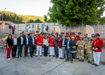 Se inició la construcción del nuevo Cuartel de Bomberos de Trehuaco con inversión de $1.650 millones del Gobierno Regional