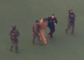 Nicolás Maduro es trasladado al tribunal de Nueva York.