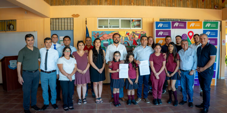 Ampliación de la Escuela Lomas de Chudal de Portezuelo permitirá formalizar su Enseñanza Media