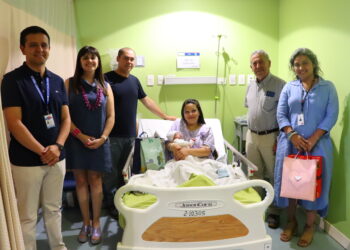 Josué David es el primer bebé nacido este 2026 en la región de Ñuble