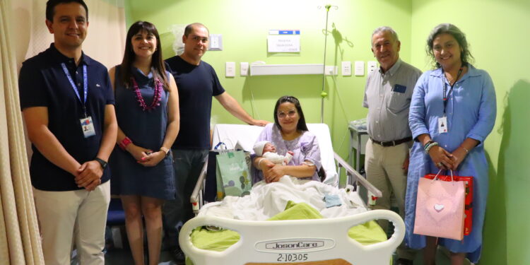 Josué David es el primer bebé nacido este 2026 en la región de Ñuble