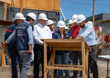 Nuevo cuartel de la Quinta Compañía de Bomberos de Chillán presenta un avance del 25% en sus obras