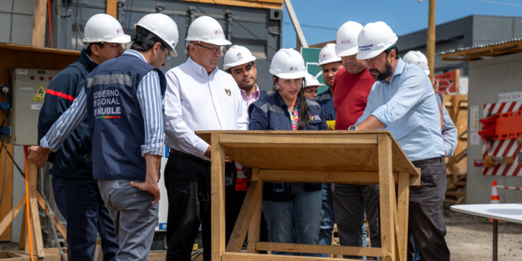 Nuevo cuartel de la Quinta Compañía de Bomberos de Chillán presenta un avance del 25% en sus obras