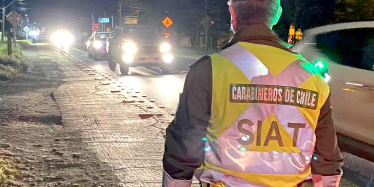 Dos accidentes de tránsito se registraron esta madrugada en la Ruta 5 Sur en Ñuble.