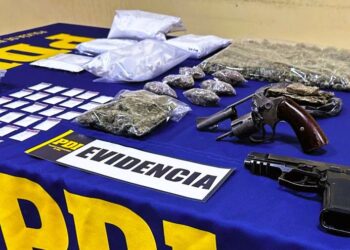 Sujetos son detenidos tras incautar drogas y armas en Ñuble