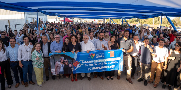 Ñuble supera meta y entrega más de 10.500 viviendas en tres años
