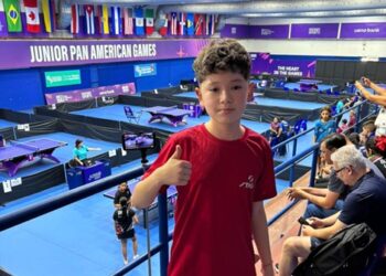 Tenimesista de la Escuela México remató entre los 16 mejores de Sudamérica en Asunción Paraguay