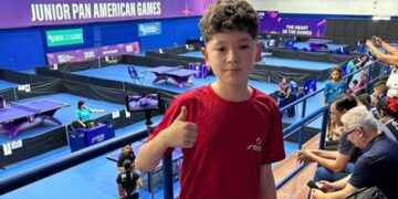 Tenimesista de la Escuela México remató entre los 16 mejores de Sudamérica en Asunción Paraguay