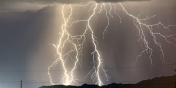Para hoy lunes 16 de marzo: Tormentas eléctricas se podrían registrar en el Biobío.