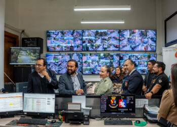 Inauguran Sistema de Televigilancia con IA: Chillán Viejo es la primera comuna en activar moderna red de seguridad