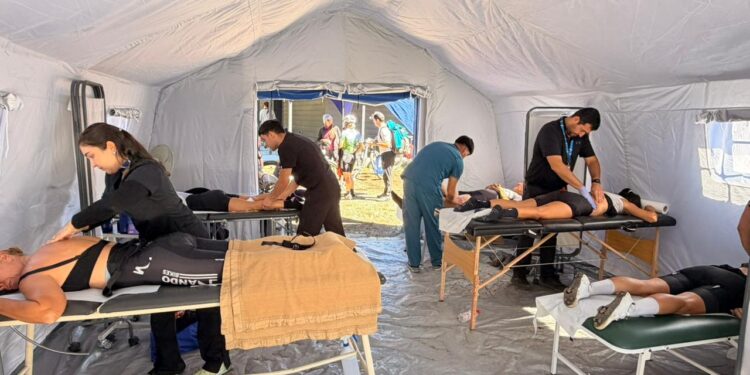 Clínica Andes Salud Chillán despliega atención en terreno para el Mundial de Mountain Bike en Nevados de Chillán