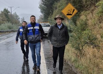 Delegado Presidencial se trasladó a San Fabián para monitorear efectos del sistema frontal en Ñuble