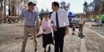 Delegado Presidencial Diego Sepúlveda visitó Quillón y Bulnes para revisar avances en la reconstrucción