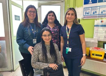 Hospital de San Carlos habilita nuevo punto de vacunación en el establecimiento y potencia estrategia de inmunización al alta