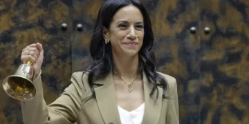 Paulina Núñez fue elegida como presidenta del Senado.