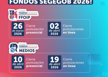 Segegob abre postulaciones a fondos concursables 2026 para medios y organizaciones sociales