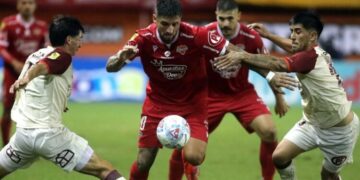 Ñublense y Deportes La Serena igualaron a dos goles, en cruce por la séptima fecha de la Liga de Primera 2026.
