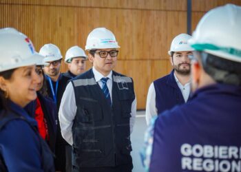 SEREMI DE DESARROLLO SOCIAL VISITA OBRAS DEL FUTURO CENTRO TELETON EN CHILLÁN