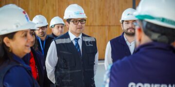 SEREMI DE DESARROLLO SOCIAL VISITA OBRAS DEL FUTURO CENTRO TELETON EN CHILLÁN