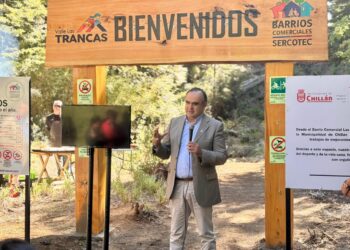 BARRIO COMERCIAL LAS TRANCAS POTENCIA EL TURISMO CON LA ENTREGA DEL RENOVADO SENDERO EL GATO
