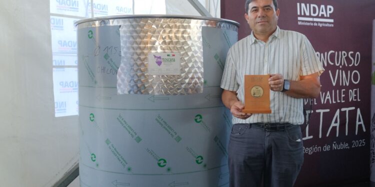 Viñatero de Portezuelo representará al campo de Ñuble en el Festival Ñam Santiago 2026.