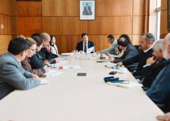 DELEGADO PRESIDENCIAL Y ALCALDE DE CHILLÁN SOSTIENEN REUNIÓN PARA REVISAR INICIATIVAS EN LA COMUNA