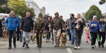 Ayer Domingo 19 de Abril Se realizó  Caminata Canina y Corrida Familiar en el marco del 99° aniversario de Carabineros de Chile