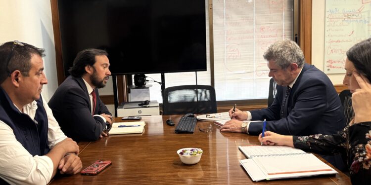 Gobernador de Ñuble refuerza agenda de seguridad ante subsecretario Jouannet