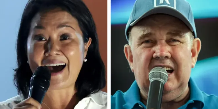 Elecciones en Perú: Keiko Fujimori y Rafael López encabezan la ajustada pugna para pasar a la segunda vuelta presidencial
