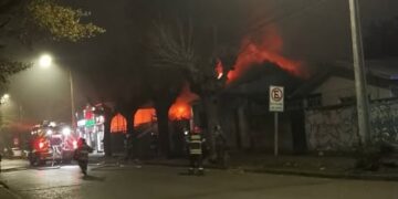 Incendio en el centro de Chillán deja una Víctima fatal