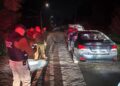 Conductor de colectivo  es sorprendido con armas en el  interior del vehículo