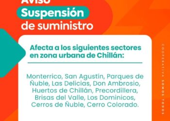 Corte de energía eléctrica de emergencia desde las 22 :30 hrs de hoy miércoles  en Chillán, Coihueco y Pinto…Informa Copelec.