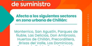 Corte de energía eléctrica de emergencia desde las 22 :30 hrs de hoy miércoles  en Chillán, Coihueco y Pinto…Informa Copelec.