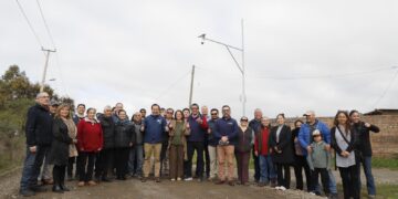 Chillán Viejo marca un hito al incorporar cámaras de seguridad solares y 5 G  en sectores  rurales de la comuna