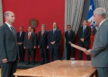 Martín Arrau asume como nuevo Ministro de Seguridad Pública