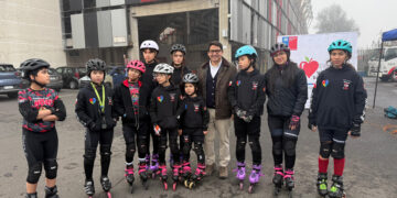 Clubes de Patin Roller reciben implementación Elige Vivir Sano